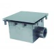 Слив донный AQA Tybsa SCAL, 225 x 225 мм, подключение 2