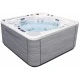 Ванна гидромассажная AstralPool Atlantida 70 с форсунками из нержавеющей стали, Colour Sense, с крышкой, 216 x 216 x 90 см, 3 сидячих и 2 лежачих положения, форсунки (гидро 54 шт./аэро 14 шт.), без кабины – арт. 62399A4320