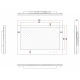 Телевизор Avel Black Frame Smart для кухни (с черной рамкой), 23,8