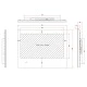 Телевизор Avel Black Frame Smart для кухни (с черной рамкой), 23,8