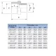 Муфта переходная ПВХ Aquaviva с наружной резьбой 63 х 2