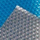 Солярное покрытие Aquaviva Platinum Bubbles, серебро/голубой, 6 x 30 м, 500 мкр, LPDE – арт. 6507