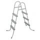 Каркасный бассейн Bestway Power Steel (Камень), 427 х 250 х 100 см, 7250 л, фильтр-насос 2006 л/ч, тент, лестница – арт. 56714