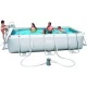 Каркасный бассейн Bestway 56442, 404х201х100 см, 6,5 м3, песч. фильтр 2006 л/ч, лестница – арт. 56442 BW