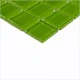 Мозаика стеклянная Bonaparte Green Glass (глянцевая), 25*25*4 мм, 300*300 мм
