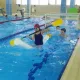 Бревно для гребли с веслом, ППЭ, длина 1700 мм, d 150 мм, весло в комплекте
