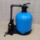 Фильтровальная установка Chemoform Blue Line 400, 6 м/ч3, 0,45 кВт, с креплением под трубу 50 мм – арт. 226054 / 45.125.400 / 45125498