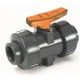Кран шаровой ПВХ Comer BVI10 (под клей), д=110 мм, EPDM, PVC-U, PN16 – арт. BVI10110PVC