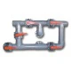 Обвязка фильтра Emaux K1800 NBV60-5 / 88290303 – арт. 88290303