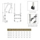 Лестница Emaux Mixta NSF415-S 4 ступени, AISI-316 толщиной 1.0 мм (88076708) – арт. 88076708