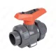 Кран шаровой ПВХ Ø 63 мм, под клей, PTFE/EPDM / Georg Fischer – арт. 161546067