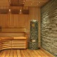 Электрическая печь для сауны IKI Pillar 4,5 кВт, на объём помещения 3–6 м3, 80 кг камней – арт. 400
