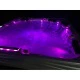 Гидромассажная ванна Jazzi Pool Eldorado SKT333E, 228 x 228 x 94 см, 1600 л, чаша акрил 30 (Silver Marble), панели Grey, Wi-Fi, подсветка RGB – арт. SKT333E