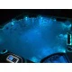 Гидромассажная ванна Jazzi Pool Eldorado SKT333E, 228 x 228 x 94 см, 1600 л, чаша акрил 30 (Silver Marble), панели Grey, Wi-Fi, подсветка RGB – арт. SKT333E