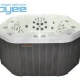 арт JO-DU-SWM | Переливной СПА бассейн Joyee SPA Dubai, 2000 л, 300 х 240 х 105 см, 10 мест, без боковых панелей