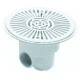Донный слив из ABS-пластика IML A-040 круглый, с патрубком 2