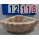 Курна для хаммама мраморная Reexo KM03, угловая (цвет 012-118)