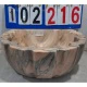 Курна для хаммама мраморная Reexo KM32 (цвет 102-216)