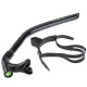 Дыхательный тренажер MadWave Pro Snorkel для концентрации над техникой гребка и правильным положением тела в воде, цвет черный – арт. M0773 01 0 01W