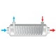Теплообменник из титана горизонтальный Pahlen HI-Flo (Nic-Tech) Titanium 75 кВт (11334) – арт. 11334