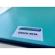 Плёнка ПВХ однотонная Haogenplast Ogenflex Green 8039 (зелёная), 1650 мм * 25 м * 1,5 мм – арт. HG8039