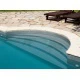 Плёнка ПВХ однотонная Haogenplast Ogenflex Dark grey 9133 (тёмно-серая), 1650 мм * 25 м * 1,5 мм – арт. HG9133