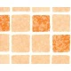 Пленка ПВХ Elbtal Supra 160 Mosaic Terracotta (цвет терракотовая мозаика) с акриловым покрытием, рулон 1,65 х 25 м – арт. 2000759