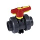 Кран шаровой под вклейку ПВХ S6 Peraqua (75 мм), DN 65, PN16 – арт. 128400