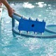 Очиститель ручной гибкий Reexo Flexi с боковыми щетинками для чистки дна бассейна, 350 мм, крепление зажим, 1 кг