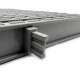 УФ-стойкая переливная решётка для бассейна Reexo GP, 22 x 245 мм (цвет RAL) – арт. GP 22-245 RAL