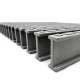 УФ-стойкая переливная решётка для бассейна Reexo GP, 22 x 245 мм (цвет RAL) – арт. GP 22-245 RAL