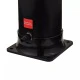 Летний солнечный душ Reexo Solar Barrel Silver, 35 л, чёрный ПВХ с алюминиевой накладкой (с краном для ног)