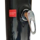 Летний солнечный душ Reexo Solar Twist Black, 20 л, чёрный ПВХ (с краном для ног)