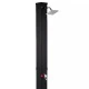 Летний солнечный душ Reexo Solar Tetra Black, 35 л, чёрный ПВХ (с краном для ног)
