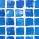 Плёнка ПВХ Pooltape Irregular Mosaic Small мозаика размытая, малая, голубая, толщина 1,5 мм, 2 x 12.5 м (25 м2), половина рулона – арт. В91