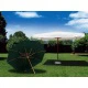 Зонт профессиональный Scolaro Palladio Standard, квадратный, 3000 x 3000 мм, с центральной опорой, цвет слоновая кость – арт. 091/3030PASA1S