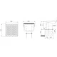 Тумба стартовая Aquaviva STP30R, высота 40 см, платформа 50х50 см, стеклопластик/AISI-316 – арт. 88520101