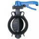 Затвор дисковый ПВХ 110 мм / Tecno Plastic – арт. VFA02D910