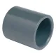 Муфта ПВХ под клей, Ø 125 мм, PN10 / Tu-Poly – арт. 401125