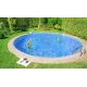 Бассейн круглый морозоустойчивый Unipool Baden, D=3,0 м, H=1,2 м, пленка Elbtal Plastics голубая 0,6 мм – арт. 10300