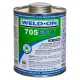 Экологически чистый клей для ПВХ Weld‑On 705 Eco для труб до 160 мм, с кисточкой, прозрачный, 237 мл – арт. 15528