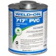 Клей для ПВХ Weld-On 717 для труб до 315 мм, прозрачный, 946 мл – арт. 15714