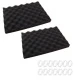 Щётки поролоновые для робота-пылесоса Zodiac Indigo, Sweepy Free, Sweepy, Sweepy М3, Voyager 2X (компл из 2 шт с 14 креплениями) – арт. W0887A