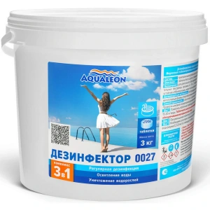Хлор медленный стабилизированный Aqualeon «Комби-Таб»