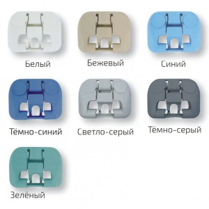 Крепежи безопасности для защитных покрытий Del Pushlock
