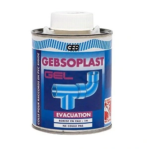 Клей для ПВХ-труб GEB Gebsoplast Gel